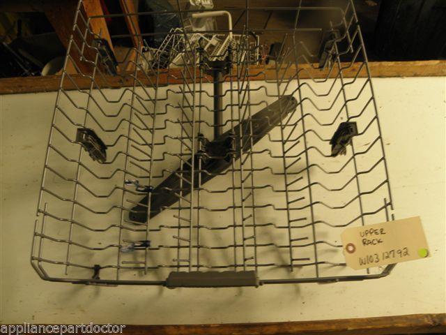 WHIRLPOOL KITCHEN AID DISHWASHER W10312792 UPPER RACK USED PART *SEE NOTE* WHIRLPOOL KITCHEN AID DISHWASHER W10312792 UPPER RACK USED PART *SEE NOTE*